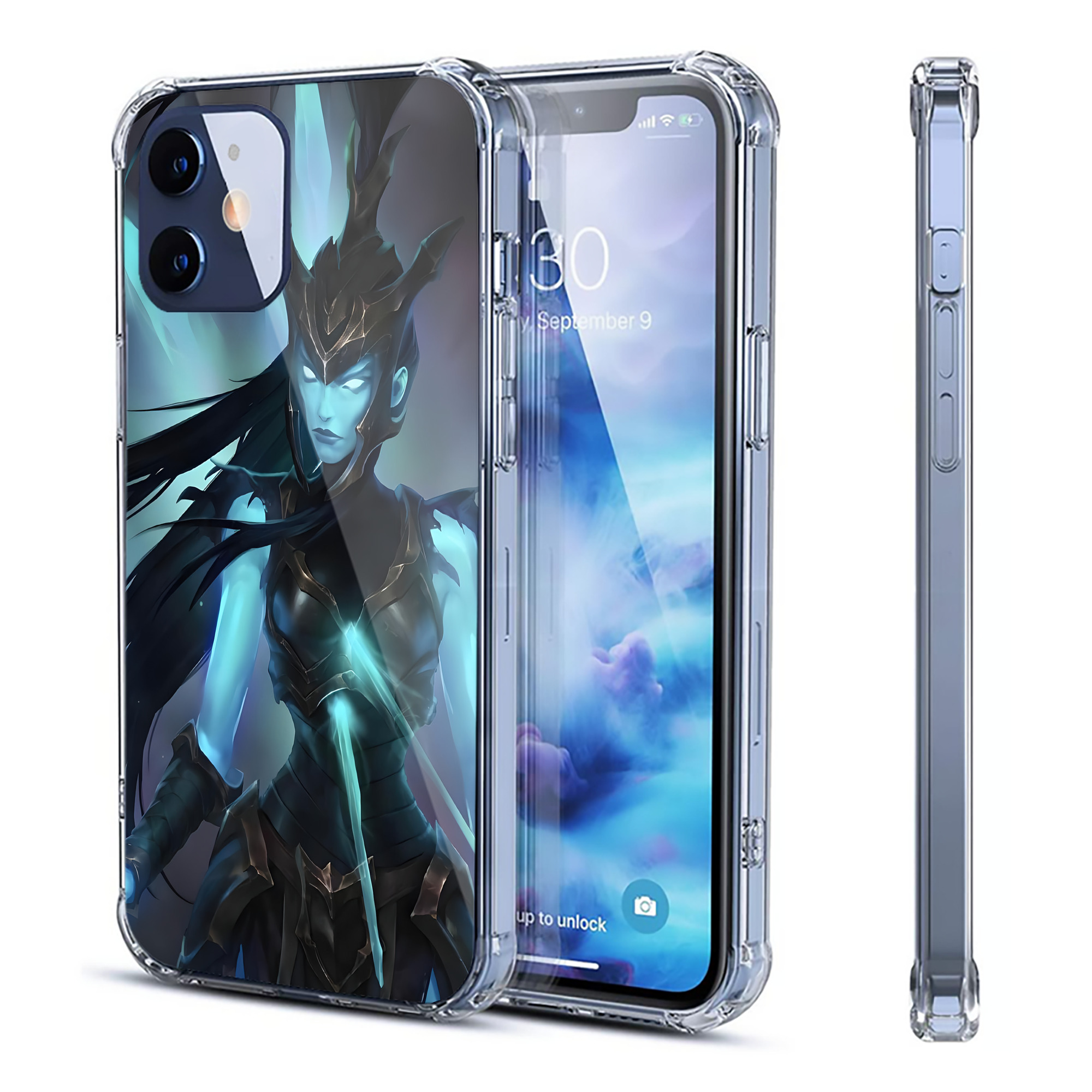 （画像用） リーグ・オブ・レジェンド League of Legends LOL 【iPhone 12シリーズ対応】透明スマホケース（クリアソフトケース）